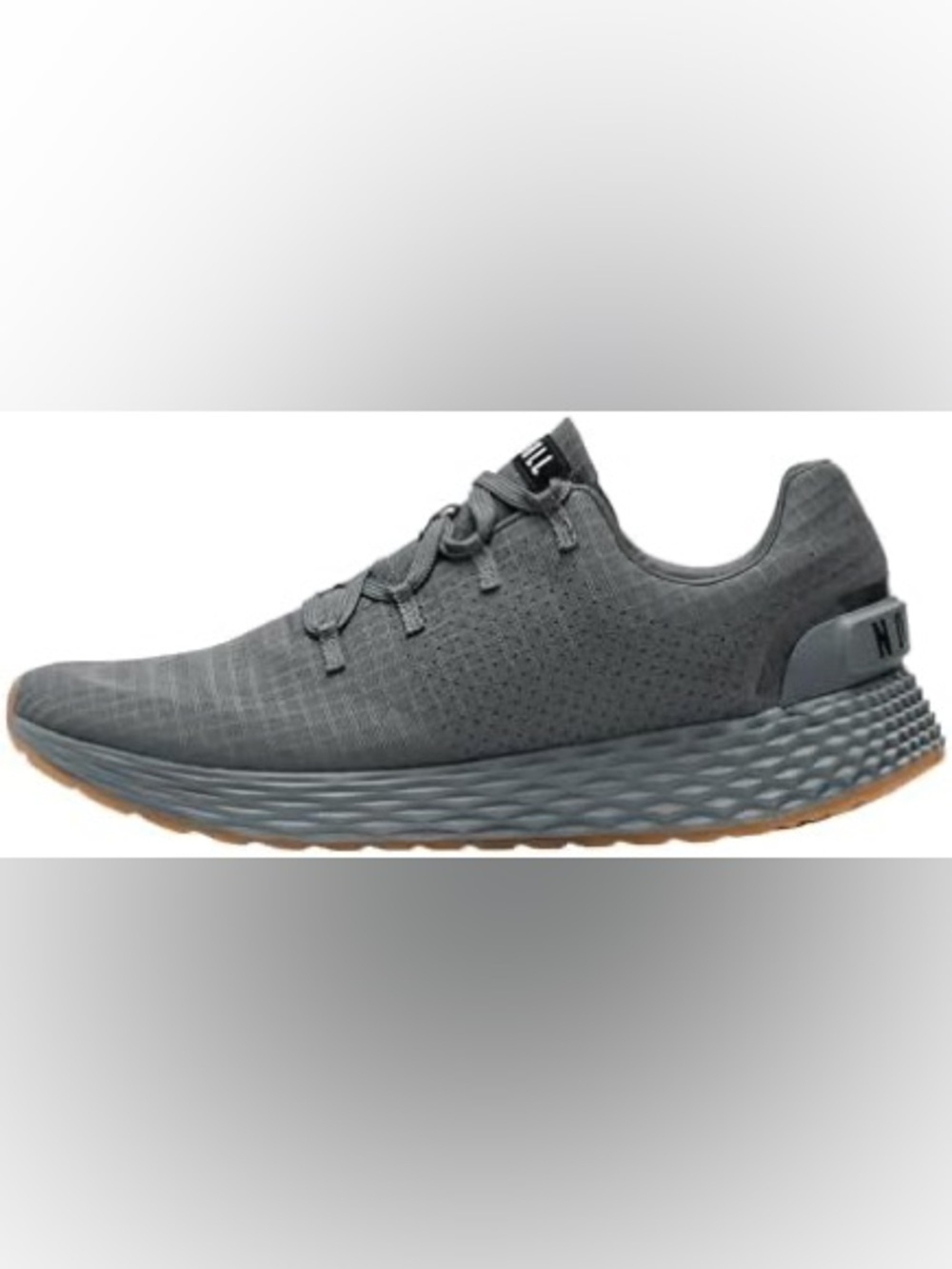 Nobull Gum Sole Ripstop Runner Sneaker in Gray Size 16 - NWOT - Picture 2 of 10